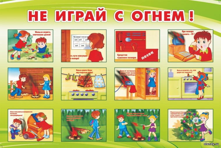 Детям о пожарной безопасности!.